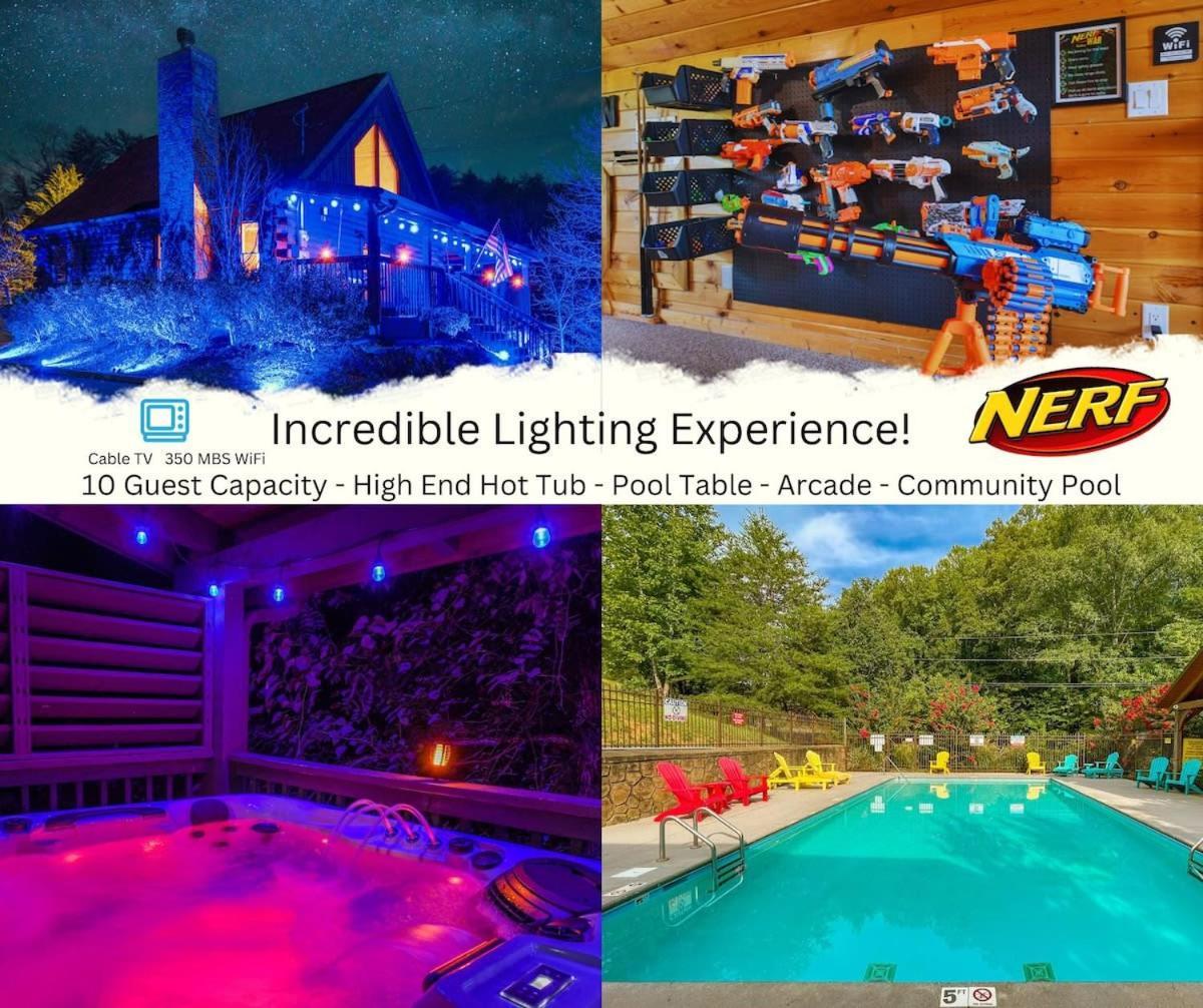 Ryes And Shine Bootlegger'S Cabin! Hot Tub* Pool* Arcade* Billiards *Ev * Pet Friendly Sevierville Bagian luar foto